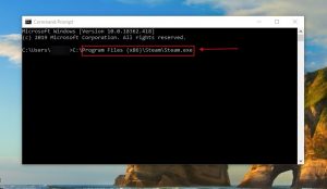 Blocked App for Your Protection - Command Prompt Example