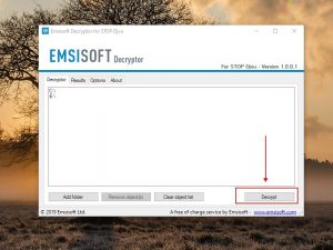 Emsisoft Ransomware - Decryptor