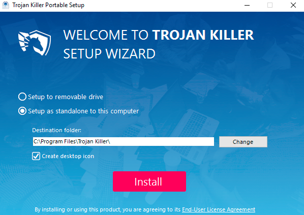 Trojan Killer setup introduction