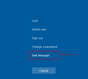 Windows 10 - Task Manager