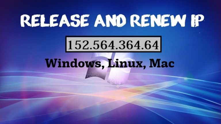 release renew ip on mac