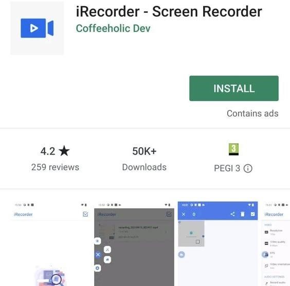 iRecorder se transformou em spyware